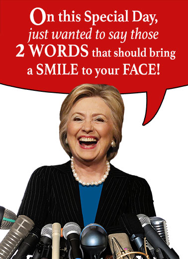 Madam President Clinton Funny    Two words - Madam President! | Two, words, madam, president, Hillary, Election, Clinton, Funny, Obama, White House, Woman, Trump, Kaine, Hilarious, joke, lol, political, female, wacky, anti  "Madame President." (And "Happy Birthday!")